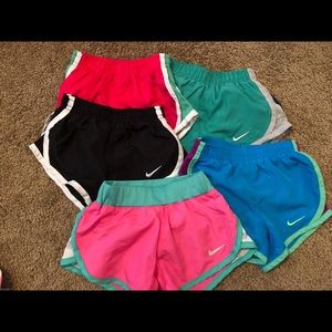 5 pair toddler girls Nike 2T shorts